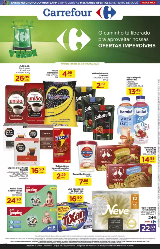 Ótima oferta para todos os clientes