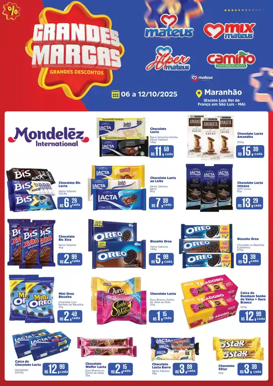 Catálogo Supermercados Mateus em Santa Inês | Nossas melhores ofertas para você | 2025-10-06T00:00:00.000Z - 2025-10-12T00:00:00.000Z