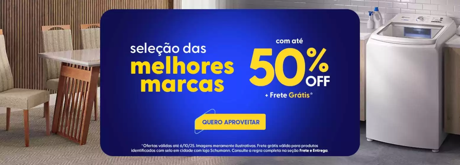 Catálogo Schumann em Santa Inês | Pechinchas e ofertas atuais | 2025-10-06T00:00:00.000Z - 2025-10-06T00:00:00.000Z