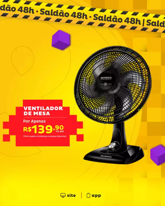 Ofertas especiais atraentes para todos