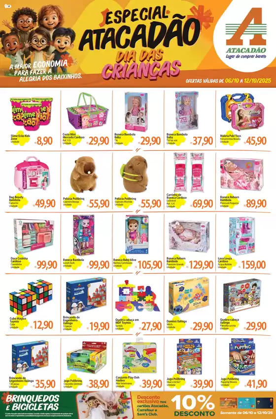 Catálogo Atacadão em Itanhaém | Ótima oferta para caçadores de pechinchas | 2025-10-06T00:00:00.000Z - 2025-10-12T00:00:00.000Z
