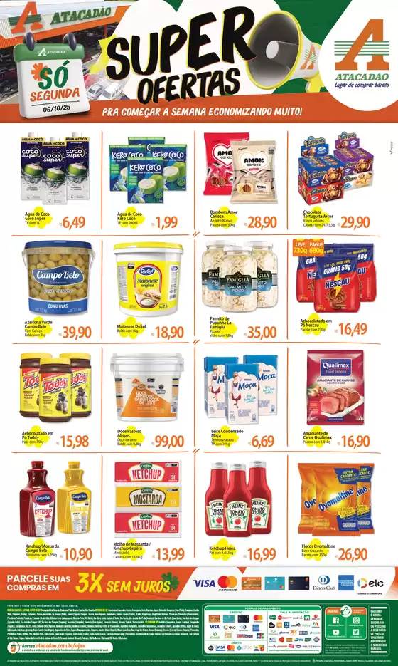 Catálogo Atacadão em Itanhaém | Descubra ofertas atraentes | 2025-10-06T00:00:00.000Z - 2025-10-06T00:00:00.000Z