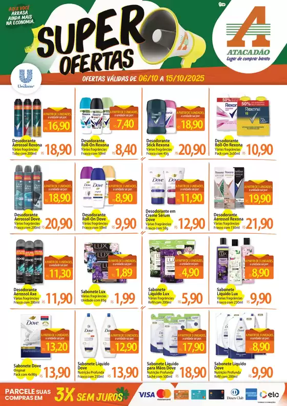 Catálogo Atacadão em Itanhaém | Ofertas e promoções atuais | 2025-10-06T00:00:00.000Z - 2025-10-15T00:00:00.000Z