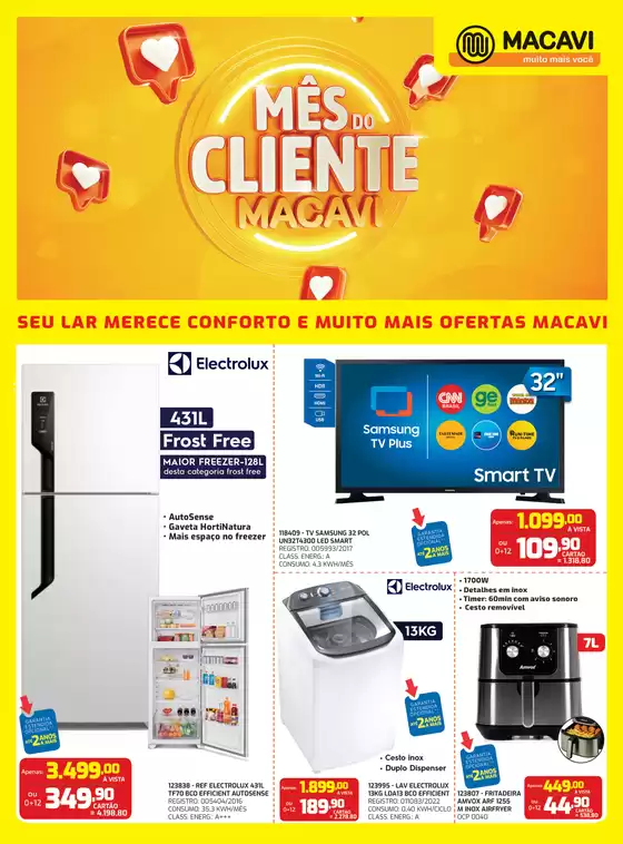 Catálogo Macavi em Monte Carmelo | Mes do cliente Macavi! | 2025-10-06T00:00:00.000Z - 2025-10-25T00:00:00.000Z