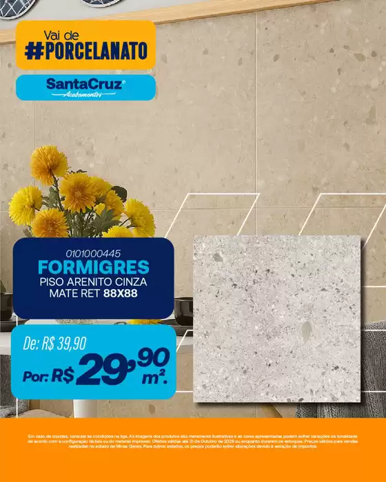 Catálogo Santa Cruz Acabamentos em Praia Grande | Ofertas Santa Cruz Acabamentos | 2025-10-07T00:00:00.000Z - 2025-10-31T00:00:00.000Z