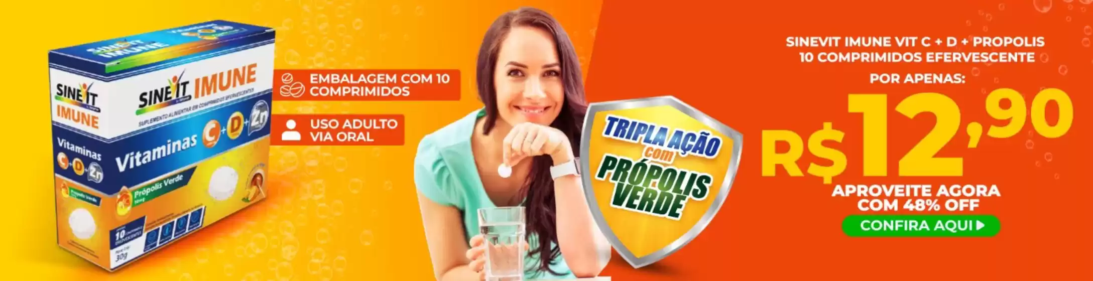 Catálogo Drogaria Sinete em Boquim | Ofertas da semana ! | 2025-10-07T00:00:00.000Z - 2025-10-23T00:00:00.000Z