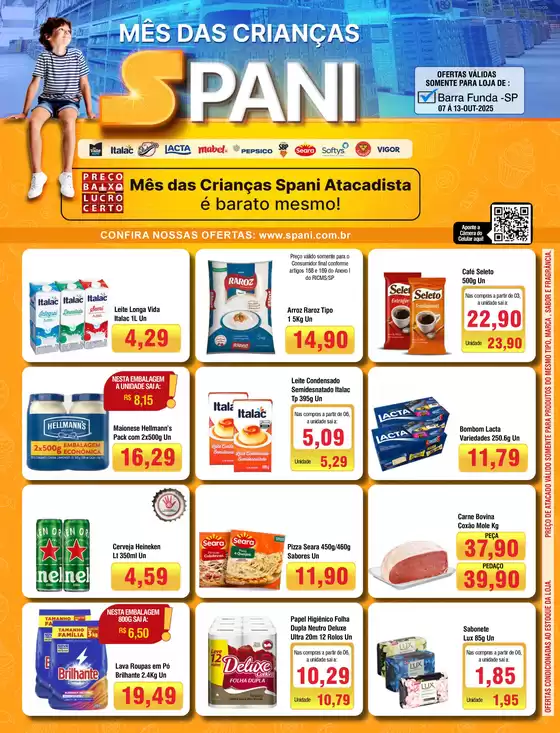 Grandes descontos em produtos selecionados