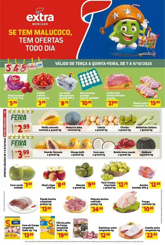 Catálogo Extra em Salgado | Melhores ofertas para todos os caçadores de pechinchas | 2025-10-07T00:00:00.000Z - 2025-10-09T00:00:00.000Z