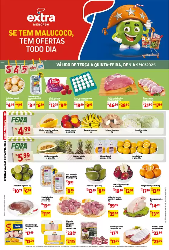 Catálogo Extra em Salgado | Grandes descontos em produtos selecionados | 2025-10-07T00:00:00.000Z - 2025-10-09T00:00:00.000Z
