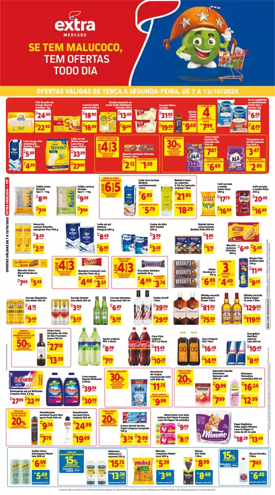 Catálogo Extra em Salgado | Ofertas exclusivas e pechinchas | 2025-10-07T00:00:00.000Z - 2025-10-13T00:00:00.000Z