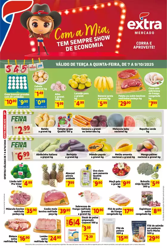 Catálogo Extra em Salgado | Ofertas exclusivas | 2025-10-07T00:00:00.000Z - 2025-10-09T00:00:00.000Z