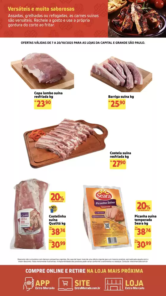 Catálogo Extra em Salgado | Descubra ofertas atraentes | 2025-10-07T00:00:00.000Z - 2025-10-20T00:00:00.000Z