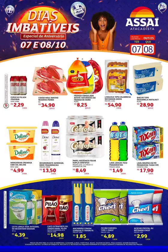 Catálogo Assaí Atacadista em Guanambi | Descontos e promoções | 2025-10-07T00:00:00.000Z - 2025-10-08T00:00:00.000Z