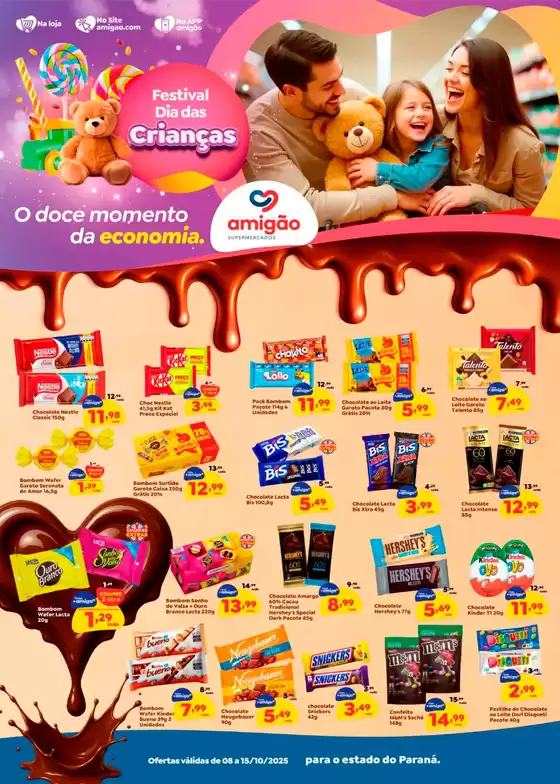 Catálogo Amigão Supermercados em Muniz Freire | Festival Dia Das Crianças | 2025-10-08T00:00:00.000Z - 2025-10-15T00:00:00.000Z