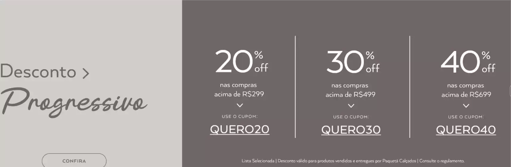 Ofertas Paquetá