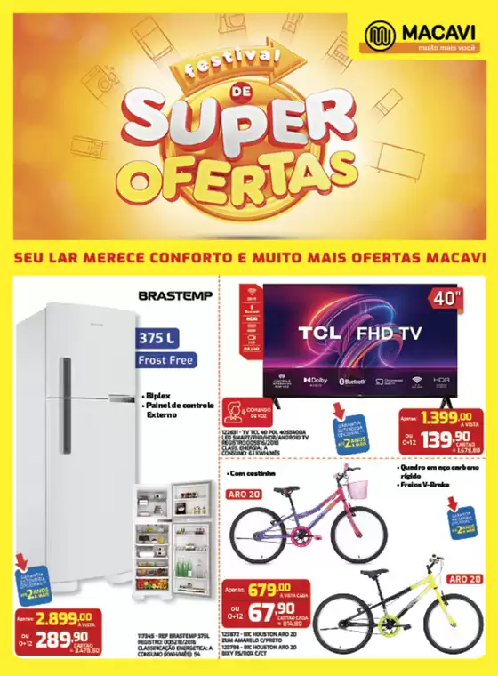 Catálogo Macavi em Lagarto | Novas ofertas para descobrir | 2025-10-08T00:00:00.000Z - 2025-10-15T00:00:00.000Z
