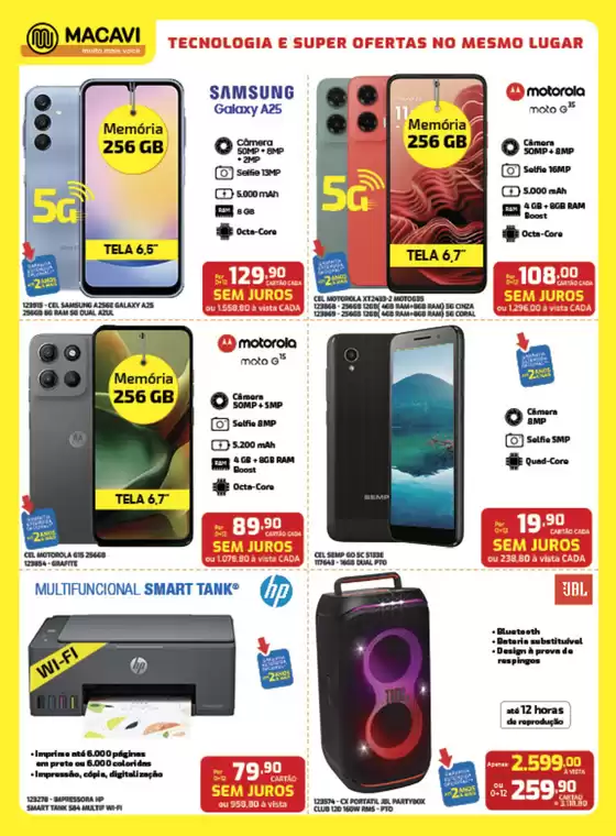 Novas ofertas para descobrir