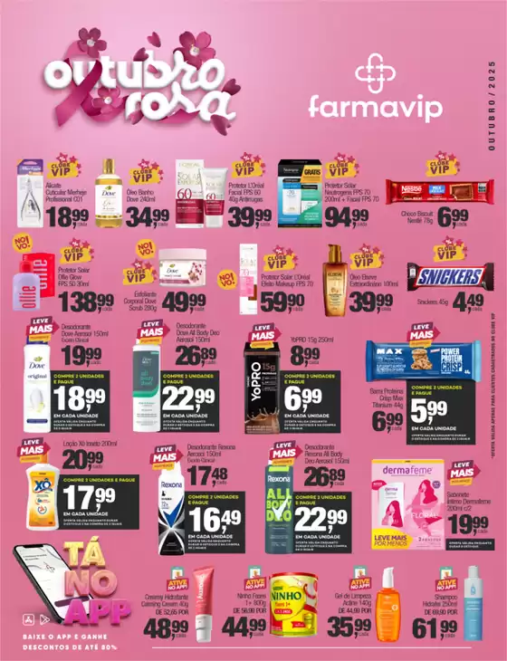 Catálogo Farmavip em Marechal Floriano | Encarte Farmavip | 2025-10-08T00:00:00.000Z - 2025-10-31T00:00:00.000Z