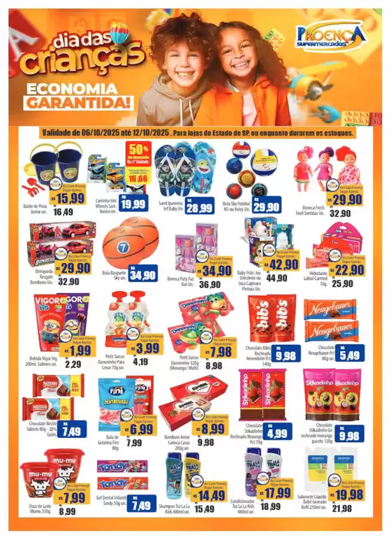 Catálogo Proença Supermercados em Fortaleza | Dia Das Crianças | 2025-10-08T00:00:00.000Z - 2025-10-12T00:00:00.000Z