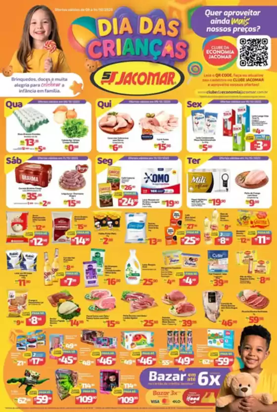 Catálogo Supermercado Jacomar em Fortaleza | Dia Das Crianças | 2025-10-08T00:00:00.000Z - 2025-10-14T00:00:00.000Z
