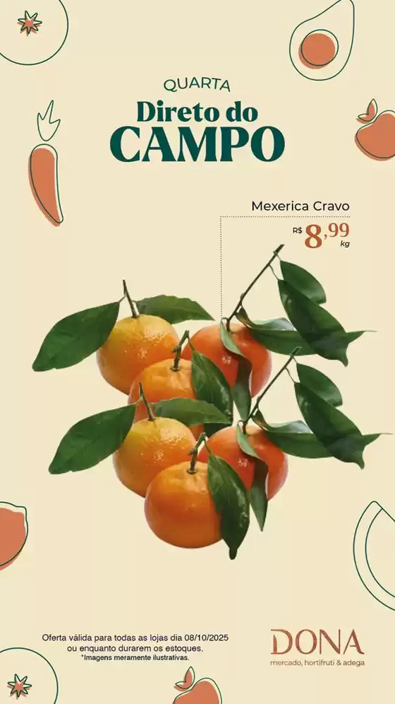 Catálogo Dona de Casa Supermercados em Fortaleza | Direto Do Campo | 2025-10-08T00:00:00.000Z - 2025-10-08T00:00:00.000Z