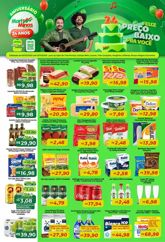 Encarte Mart Minas