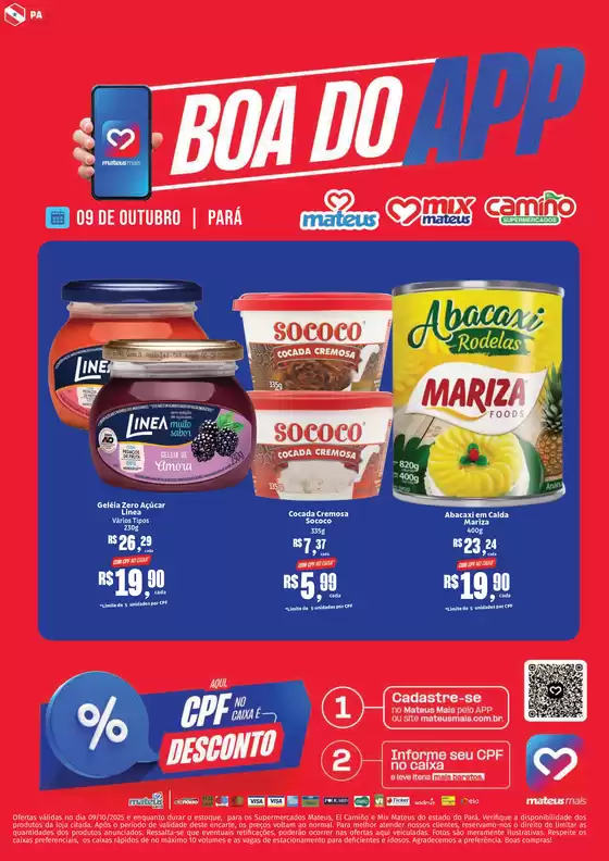 Catálogo Supermercados Mateus em Andradina | Boa do App | 2025-10-09T00:00:00.000Z - 2025-10-09T00:00:00.000Z