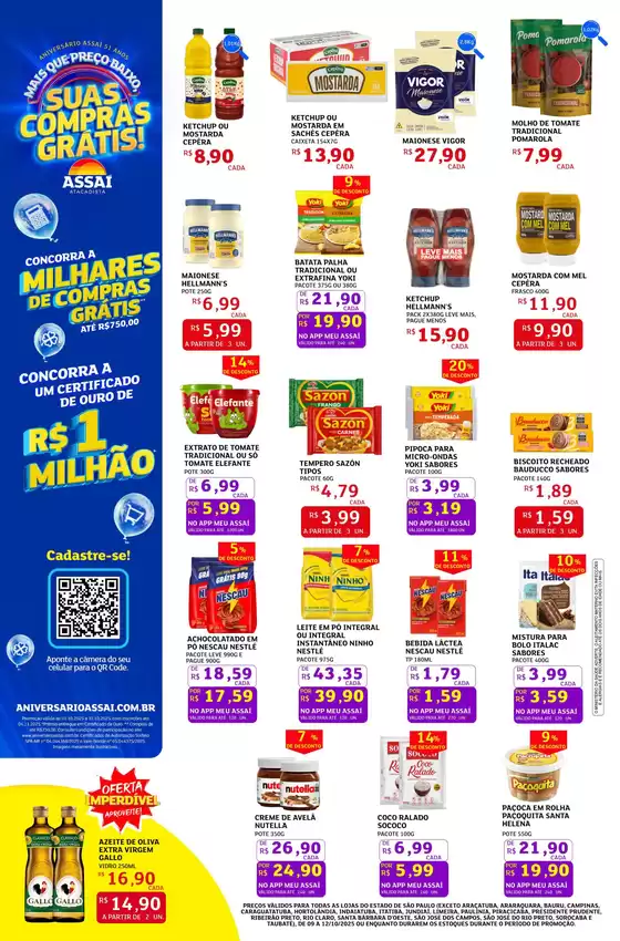 Ofertas exclusivas para nossos clientes