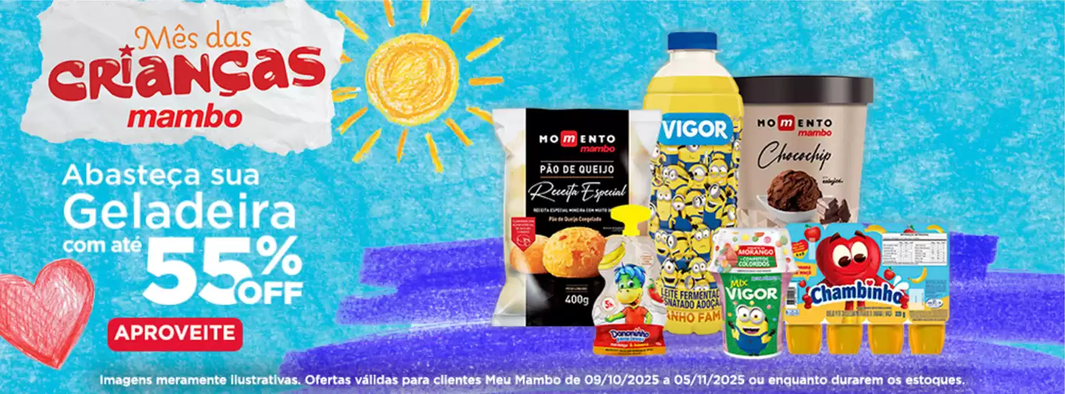 Promoções especiais em andamento