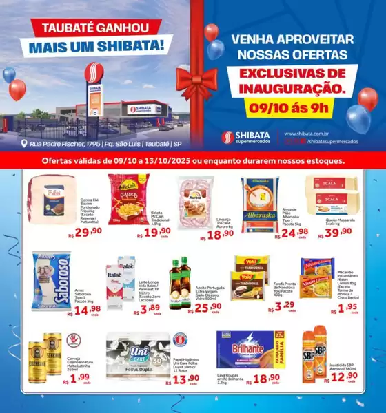 Ofertas exclusivas para nossos clientes