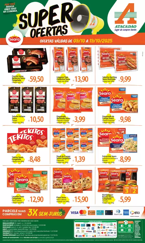 Catálogo Atacadão em Brasília | Pechinchas e ofertas atuais | 2025-10-09T00:00:00.000Z - 2025-10-19T00:00:00.000Z