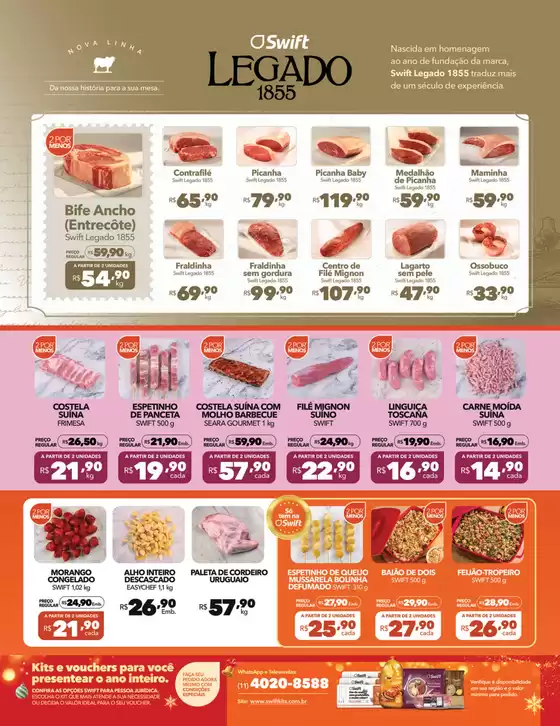 Promoções especiais em andamento