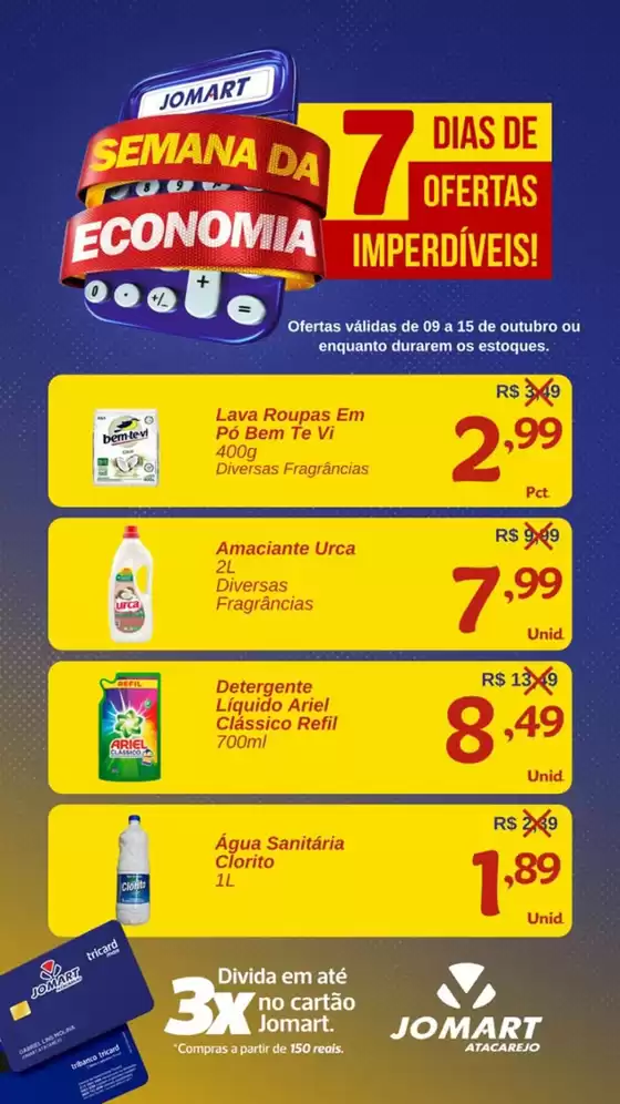 Catálogo Jomart Atacado em Pau dos Ferros | Semana Da Economia | 2025-10-10T00:00:00.000Z - 2025-10-15T00:00:00.000Z