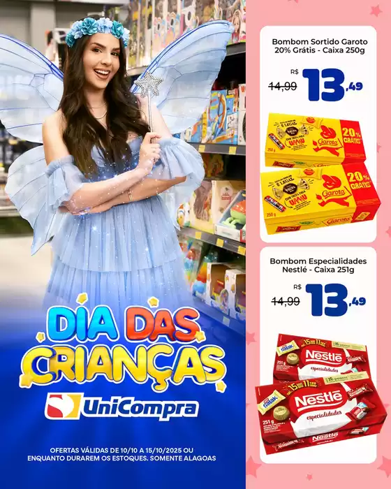 Catálogo Unicompra em Pau dos Ferros | Dia Das Crianças | 2025-10-10T00:00:00.000Z - 2025-10-15T00:00:00.000Z