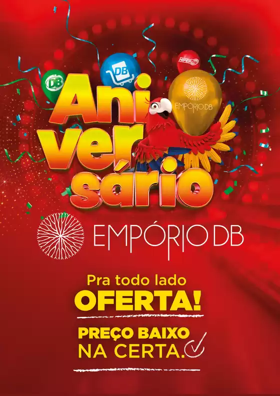 Catálogo DB Supermercados em Almirante Tamandaré | Aniversàrio Emporio  | 2025-10-10T00:00:00.000Z - 2025-10-31T00:00:00.000Z
