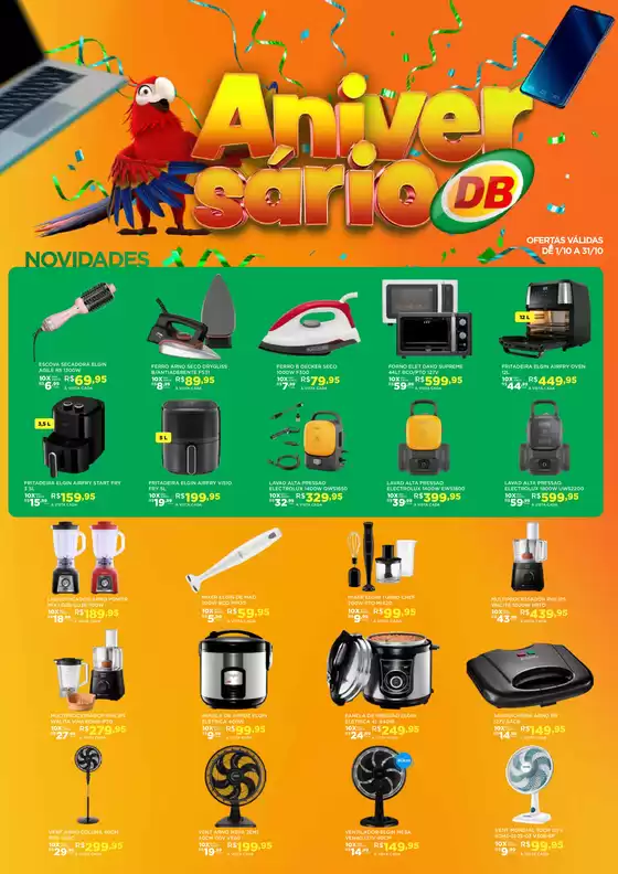 Catálogo DB Supermercados em Almirante Tamandaré | Aniversàrio DB | 2025-10-10T00:00:00.000Z - 2025-10-31T00:00:00.000Z
