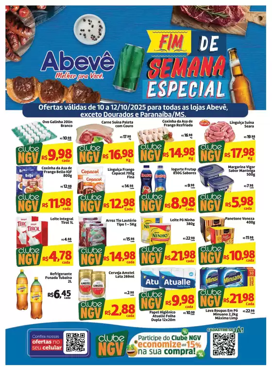 Catálogo Abevê Supermercados em Catanduva | Ofertas exclusivas | 2025-10-10T00:00:00.000Z - 2025-10-12T00:00:00.000Z