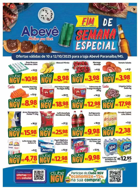 Catálogo Abevê Supermercados em Catanduva | Nossas melhores ofertas para você | 2025-10-10T00:00:00.000Z - 2025-10-12T00:00:00.000Z