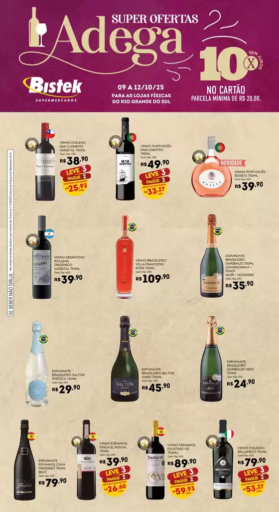 Grandes descontos em produtos selecionados