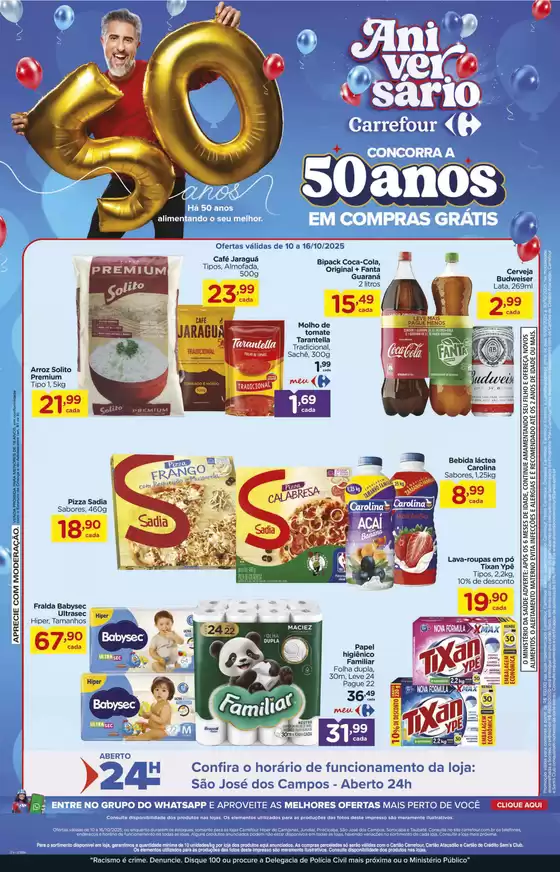 Descontos e promoções