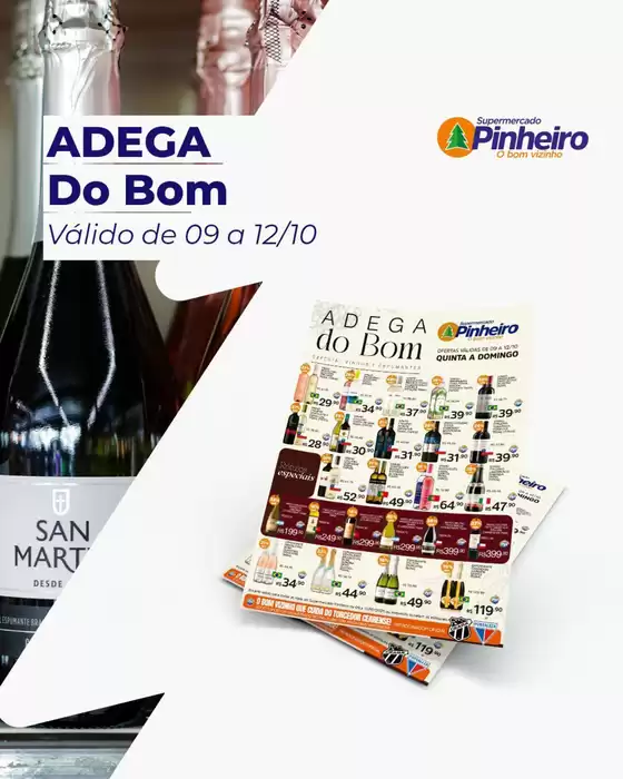 Catálogo Pinheiro Supermercado em Cravinhos | Descontos e promoções | 2025-10-10T00:00:00.000Z - 2025-10-12T00:00:00.000Z