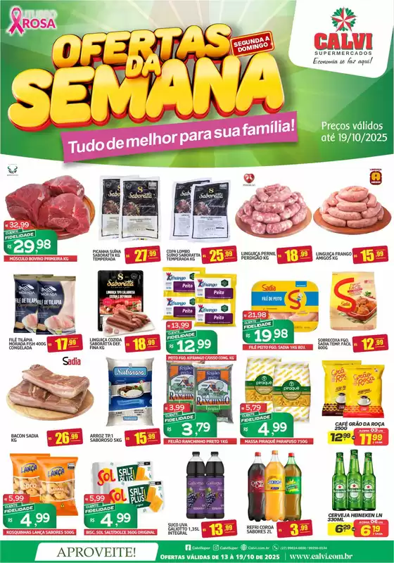 Catálogo Calvi Supermercados em Cidreira | Ofertas Da Semana  | 2025-10-13T00:00:00.000Z - 2025-10-19T00:00:00.000Z