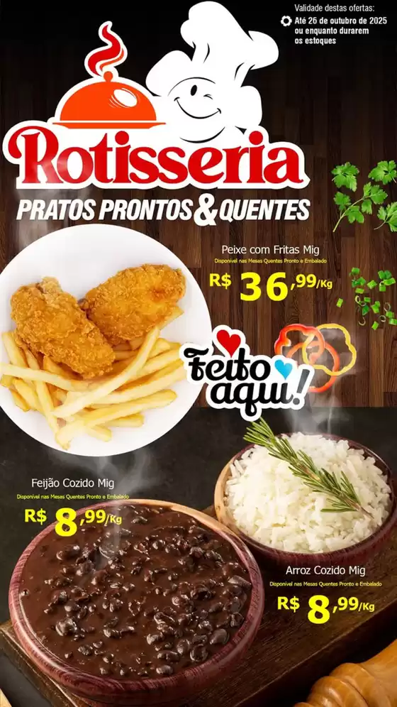 Catálogo Mig Supermercados em Cidreira | Rotisseria Mig  | 2025-10-13T00:00:00.000Z - 2025-10-26T00:00:00.000Z