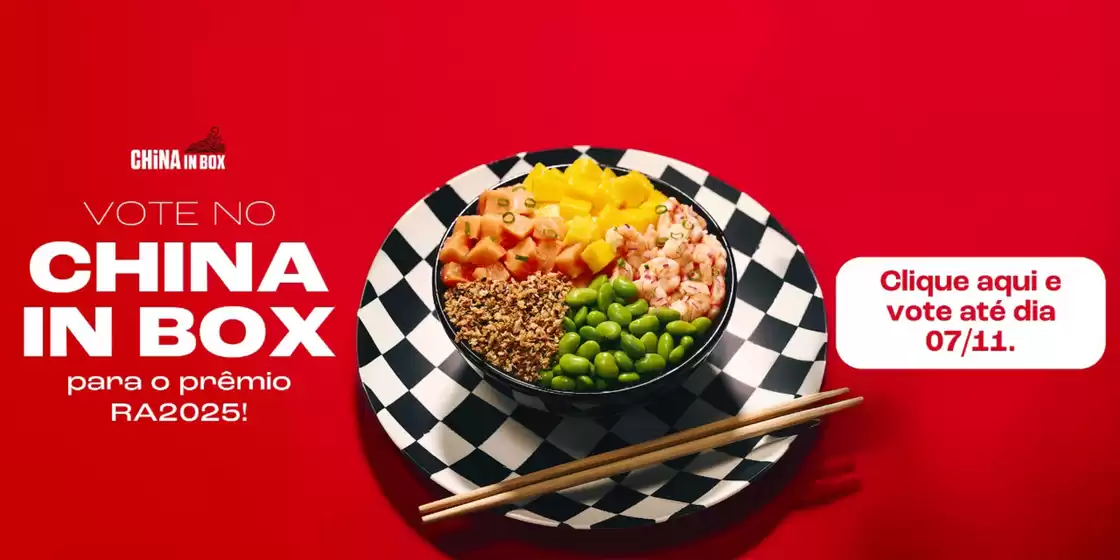 Catálogo China in Box em Porto Alegre | China in Box | 2025-10-13T00:00:00.000Z - 2025-11-07T00:00:00.000Z
