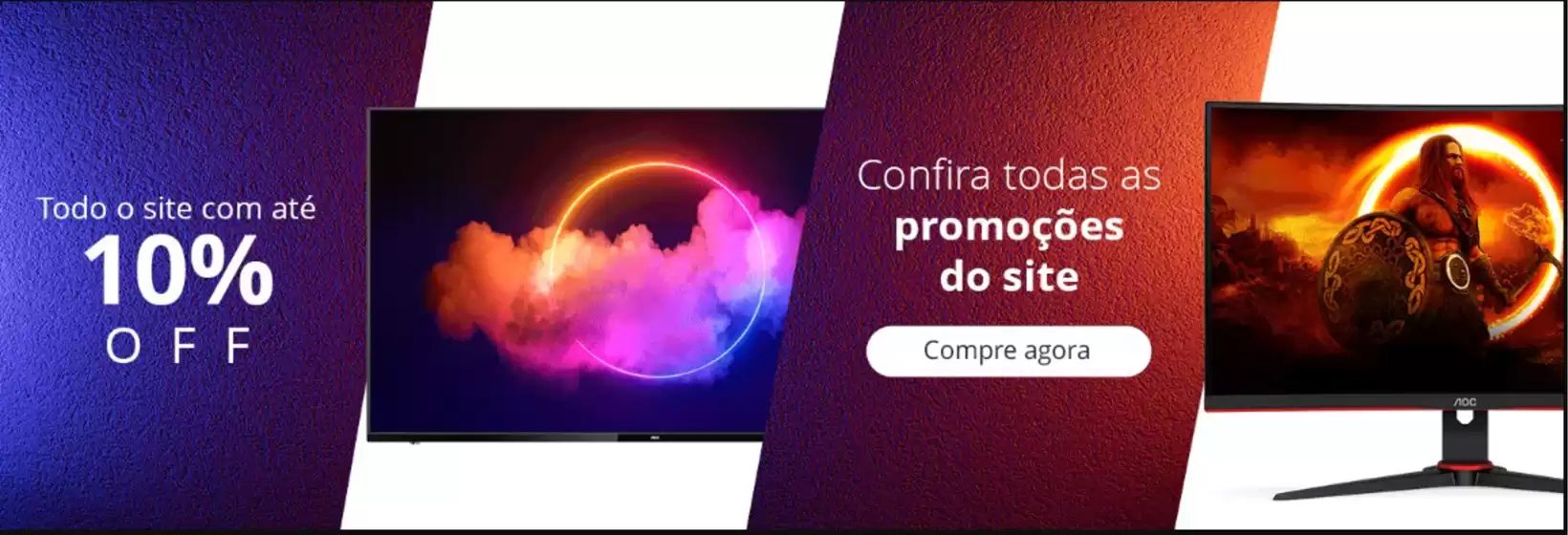 Catálogo AOC em Doutor Pedrinho | Todo o site com ate 10% off ! | 2025-10-13T00:00:00.000Z - 2025-10-30T00:00:00.000Z