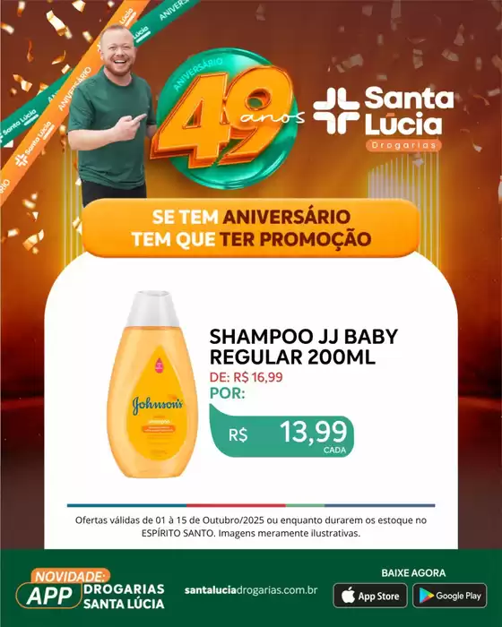 Catálogo Farmácia Santa Lúcia em Itaperuçu | Ofertas especiais atraentes para todos | 2025-10-13T00:00:00.000Z - 2025-10-15T00:00:00.000Z