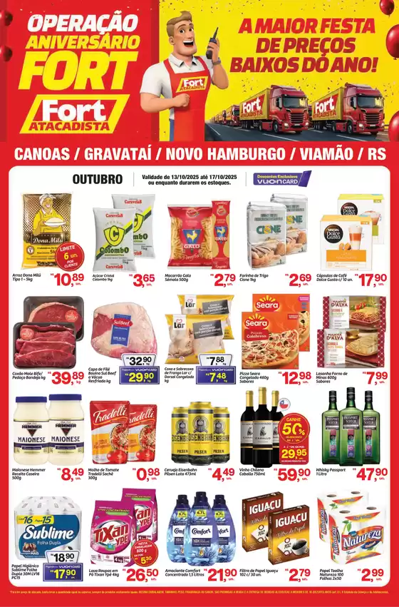 Catálogo Fort Atacadista | Ofertas exclusivas para nossos clientes | 2025-10-13T00:00:00.000Z - 2025-10-17T00:00:00.000Z