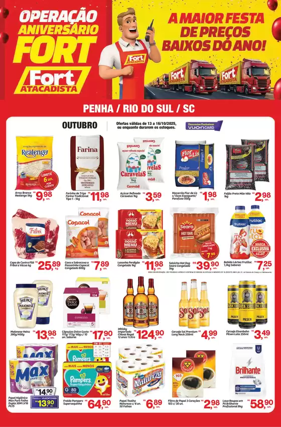 Catálogo Fort Atacadista | SC Fort Semanal 3ed 13 a 16 OUT 25 Penha Rio do Sul | 2025-10-13T00:00:00.000Z - 2025-10-16T00:00:00.000Z