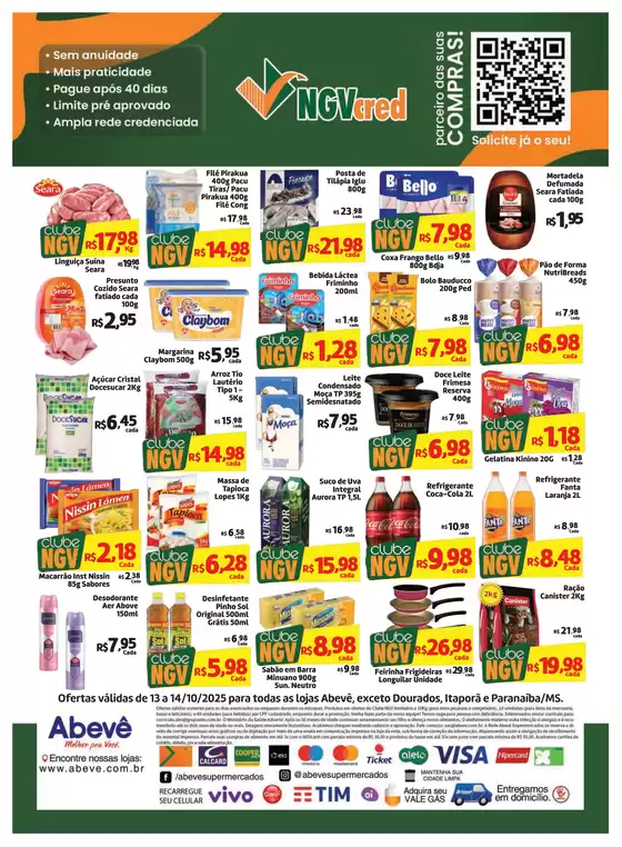 Descontos e promoções