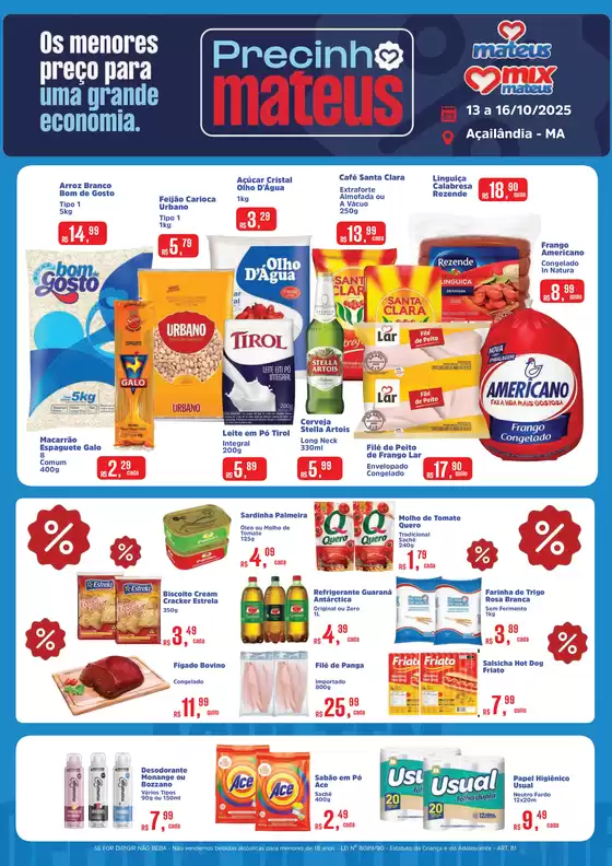 Ampla seleção de ofertas